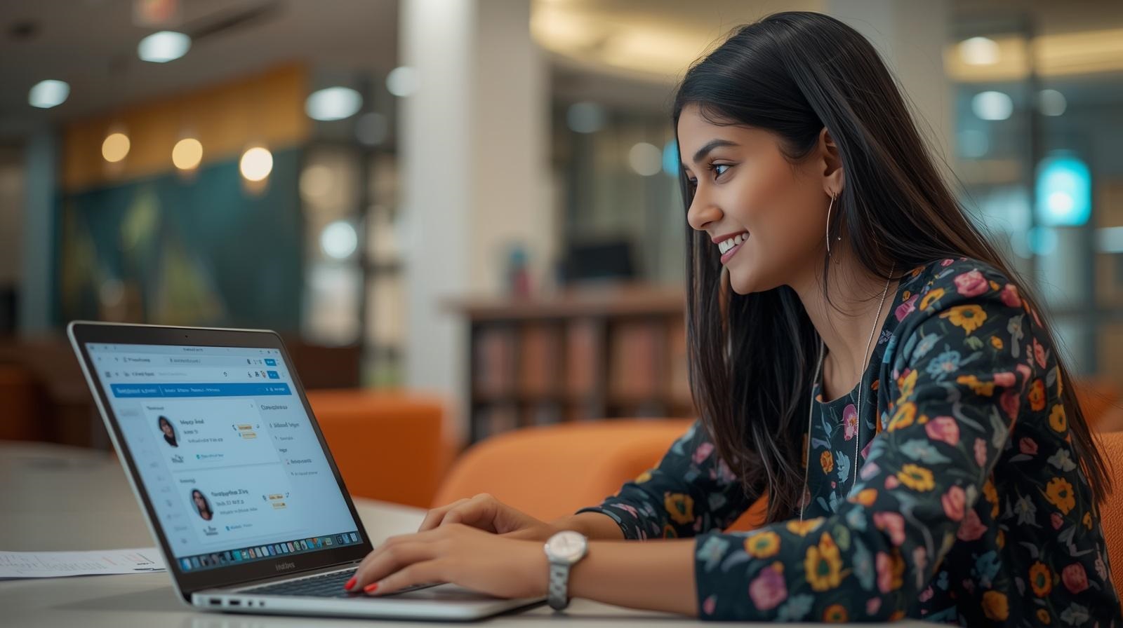 Edu-Astra student profile interface